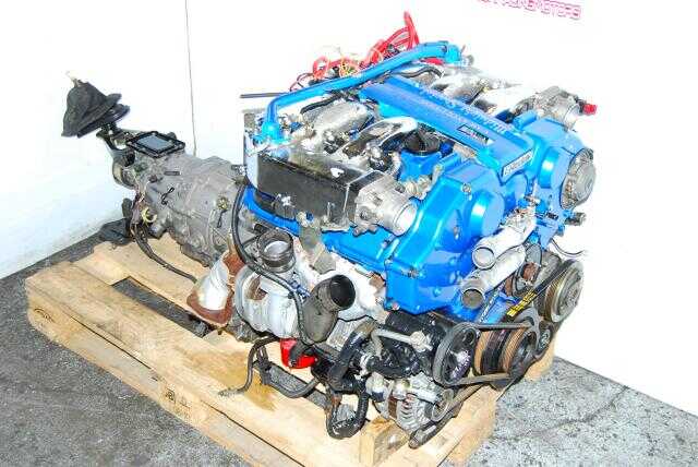 JDM VG30DETT Engine GCZ32 Fairlady Z 300ZX Motor with 5 Speed 