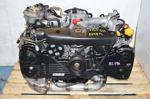 JDM EJ20 Turbo WRX Replacement Motor For Sale, 2.0L AVCS DOHC 2002-2005 Engine