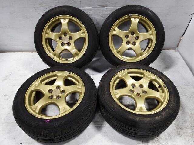 JDM SUBARU Wheels 16X7 Offset 53 5X100 205/55R16 For Sale