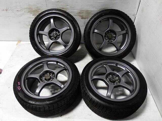 JDM SCHNEIDER Wheels 17X8 5X100 5X114 225/45R17 For Sale Subaru Impreza WRX STI 