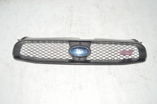 2004-2005 Subaru WRX STI Grill w/Light Pink STI Emblem for sale
