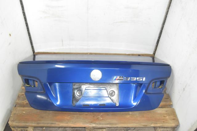 2007 2008 2009 2010 2011 - 2013 BMW 335i E92 Coupe Trunk Lid Blue OEM