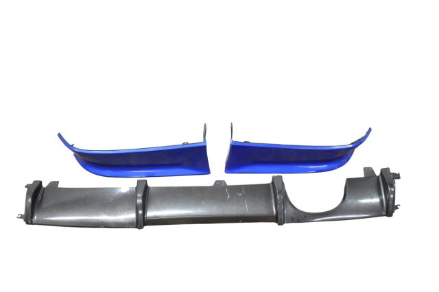 JDM V7 Subaru WRX STI WRB Option Only Rear Diffuser with Spats